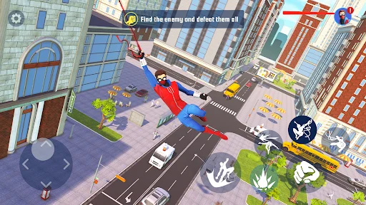Gameplay screenshot 4 from Spider Fighting: Hero Game - Action game